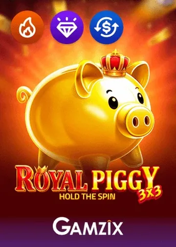 Machine à sous 3x3 Royal Piggy Hold the Spin